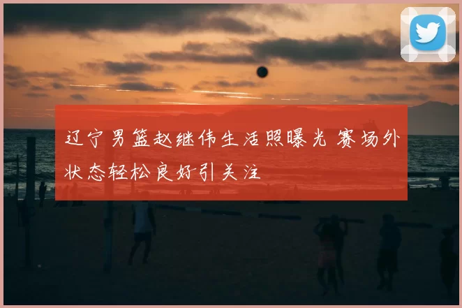 辽宁男篮赵继伟生活照曝光 赛场外状态轻松良好引关注