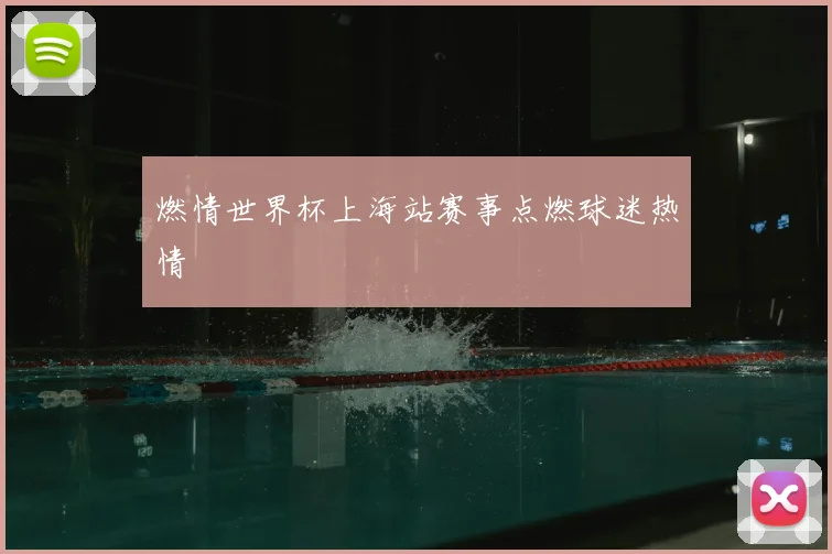 燃情世界杯上海站赛事点燃球迷热情